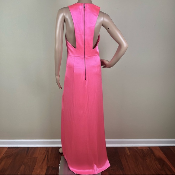 NEW ALICE + OLIVIA REVOLVE PINK SLEEVELESS MAXI DRESS - Picture 7 of 7